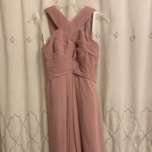 Azazie Dusty Rose dress